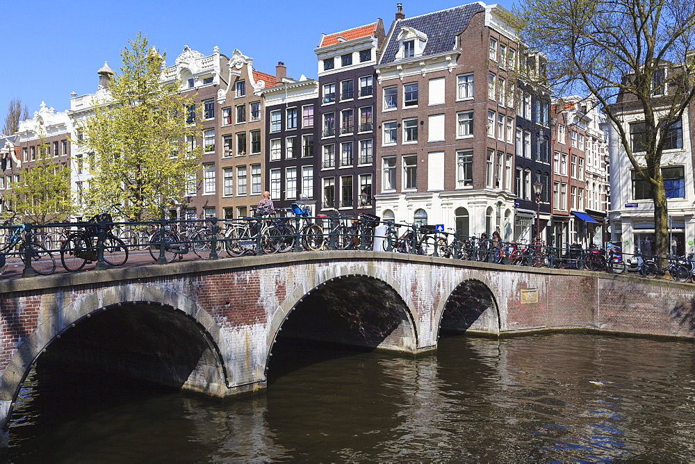 Keizersgracht Canal, Amsterdam, Netherlands, Europe 