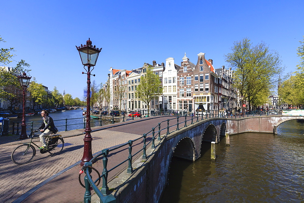 Keizersgracht Canal, Amsterdam, Netherlands, Europe