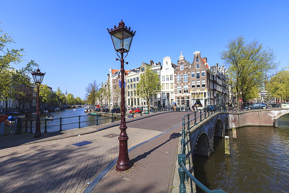 Keizersgracht Canal, Amsterdam, Netherlands, Europe 