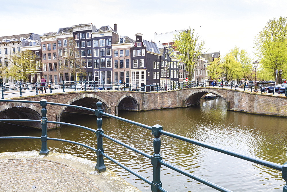 Keizersgracht Canal, Amsterdam, Netherlands, Europe 