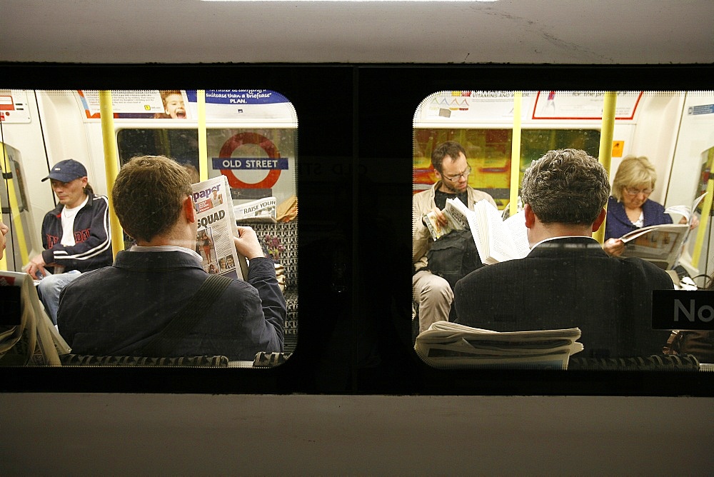 London tube, London, England, United Kingdom, Europe