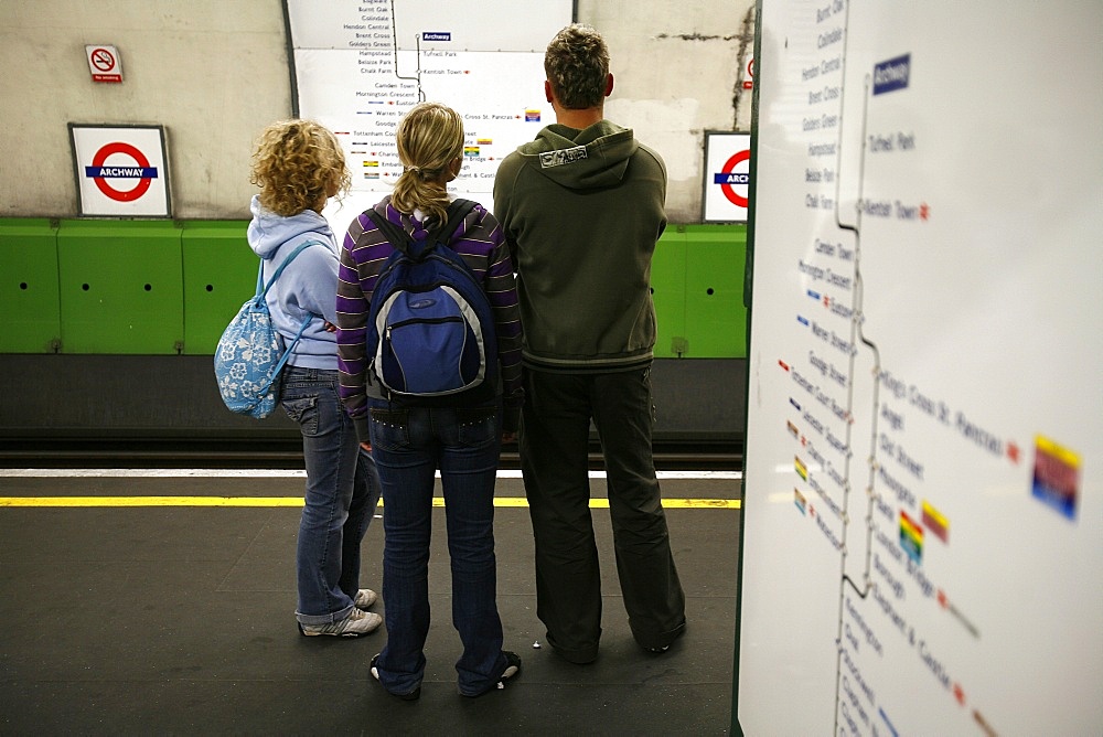 London tube, London, England, United Kingdom, Europe