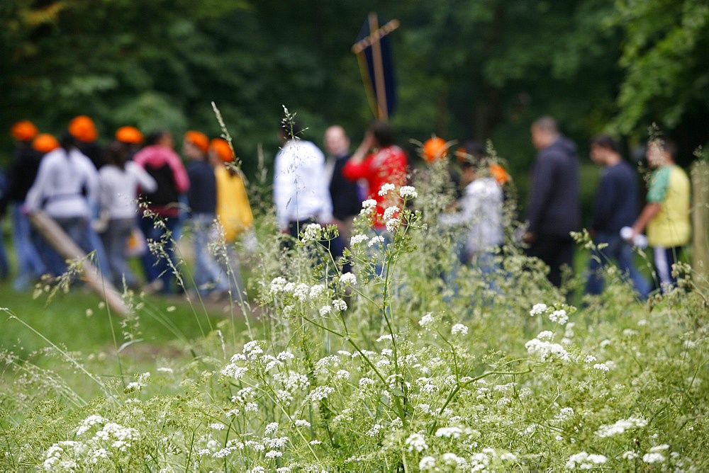 FRAT catholic youth rally, Jambville, Val d'Oise, France, Europe