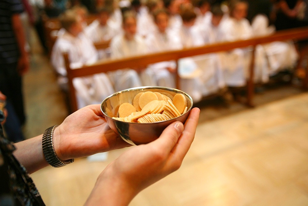 Hosts for Eucharist, Annecy, Haute Savoie, France, Europe