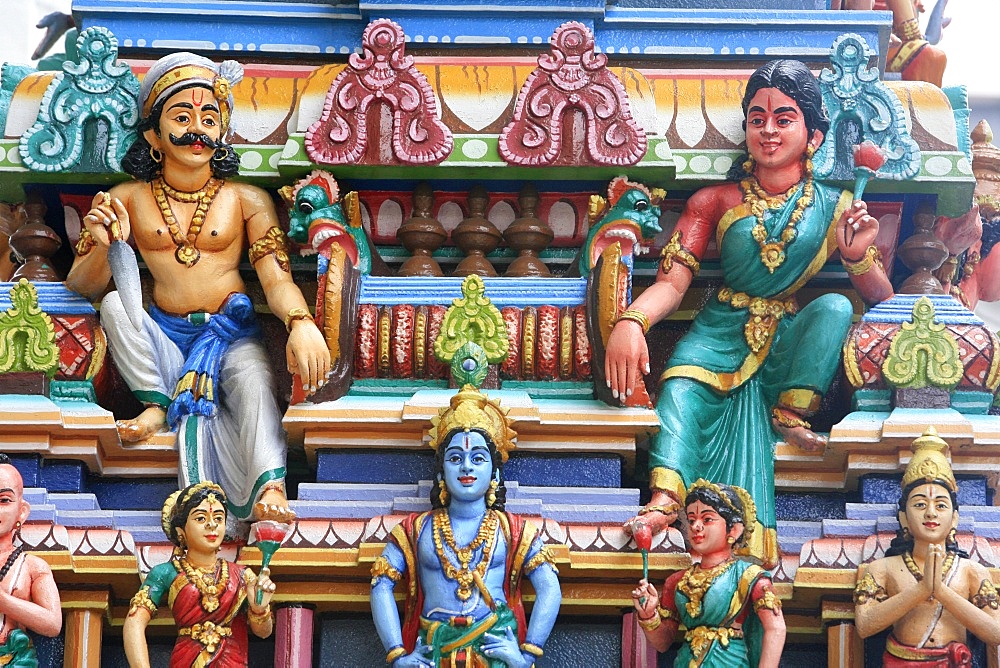 Sri Maha Mariamman temple, Kuala Lumpur, Malaysia, Southeast Asia, Asia