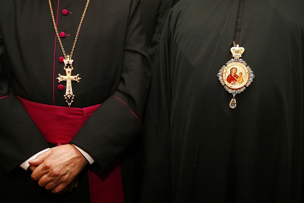 Roman Catholic and Orthodox bishops, Paris, France, Europe