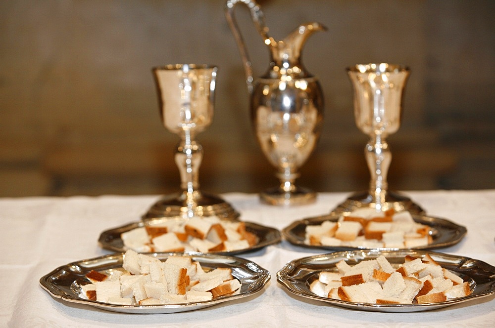 Protestant Eucharist, Paris, Ile de France, France, Europe