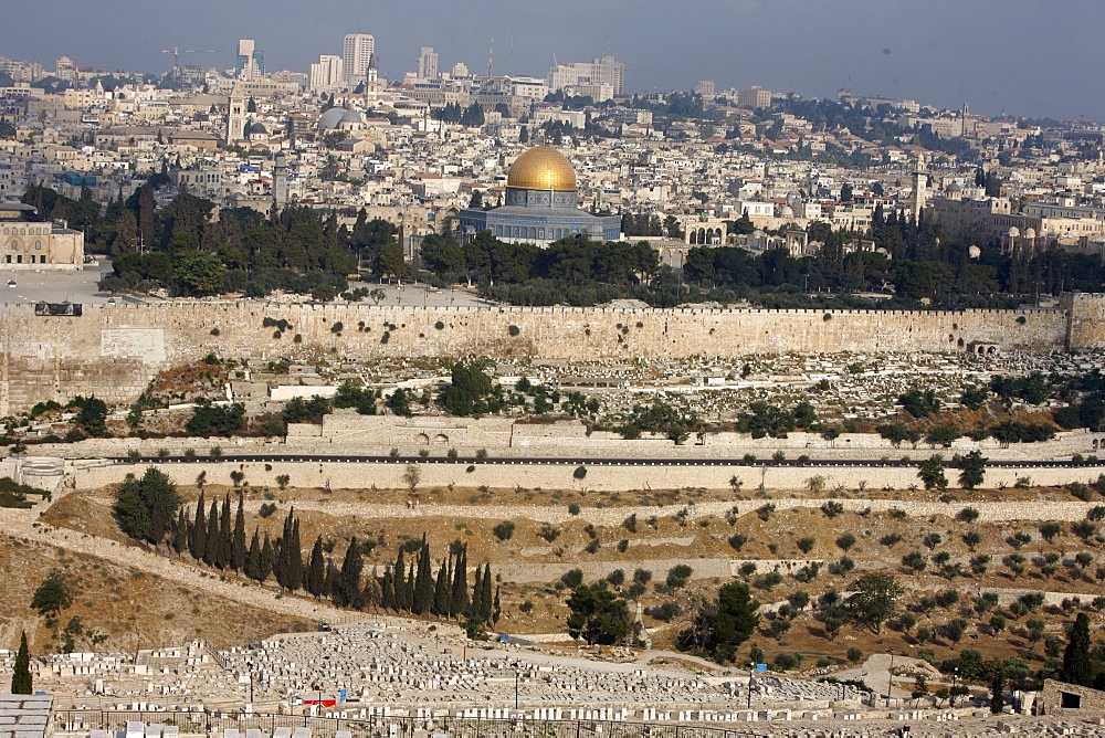 City skyline, Jerusalem, Israel, Middle East