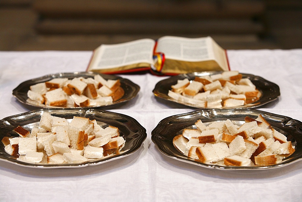 Protestant Eucharist, Paris, Ile de France, France, Europe