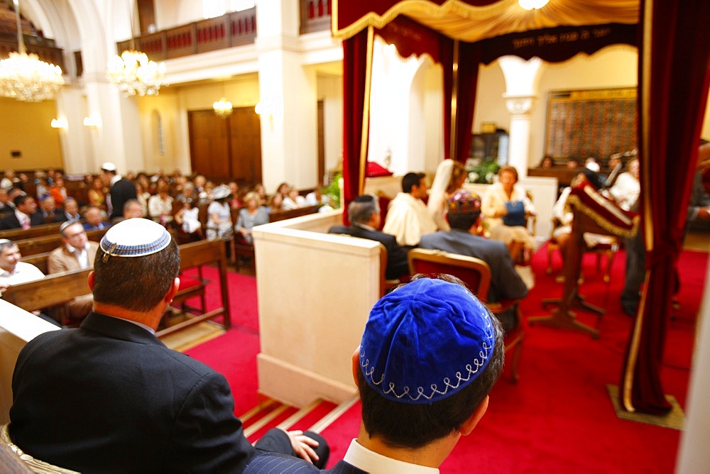 Jewish wedding, Neuilly-sur-Seine, Hauts-de-Seine, France, Europe