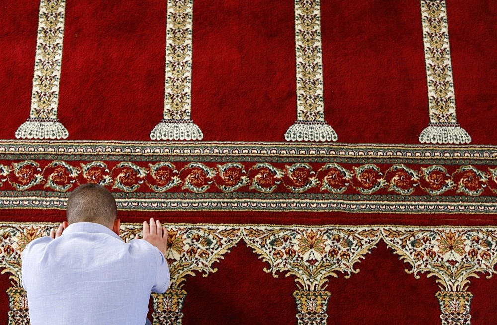 Muslim prayer, Vlora, Albania, Europe