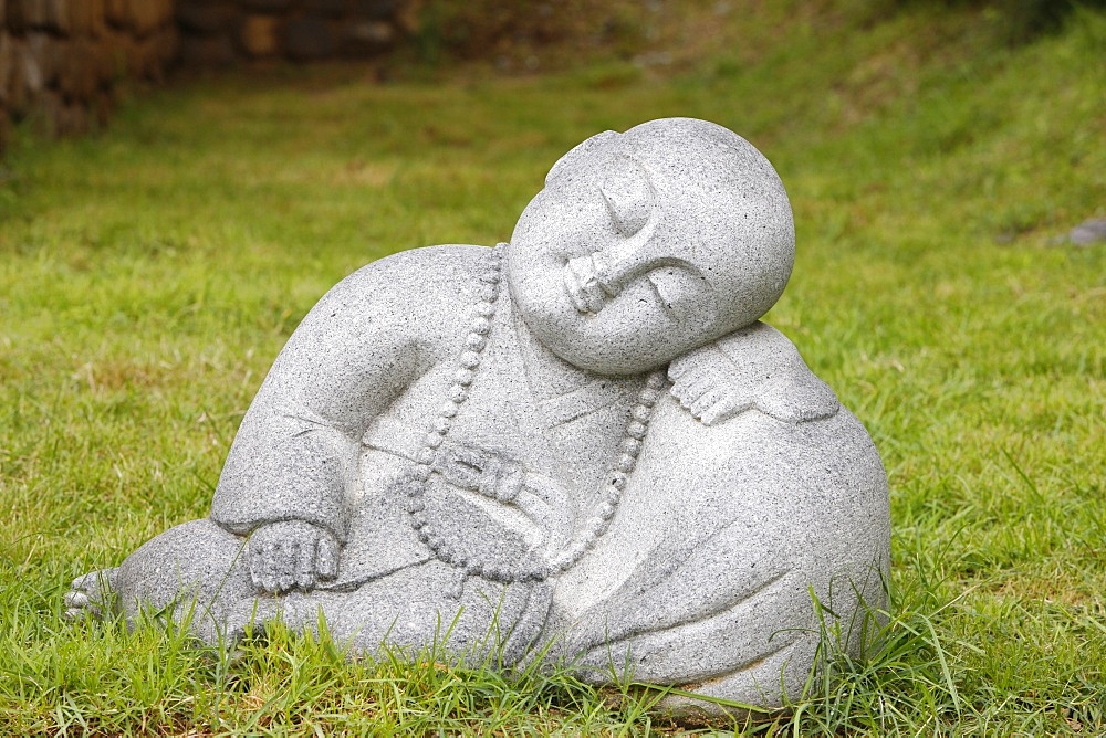 Sleeping Buddha, Bongeunsa temple, Seoul, South Korea, Asia