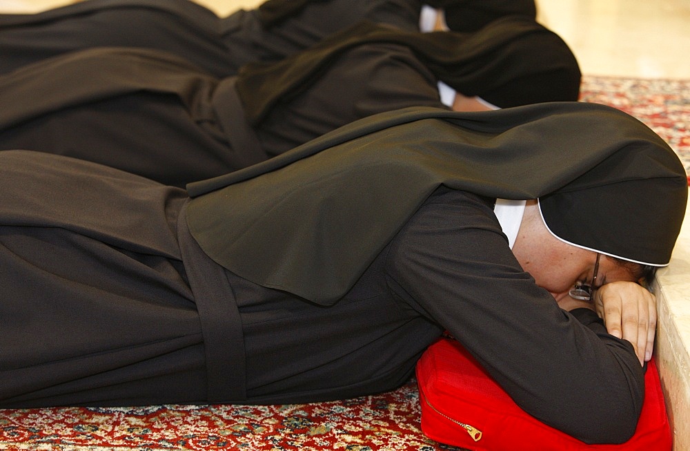 Ordination of nuns of the Sisters of the Rosary, Beit Jala, Palestine National Authority, Middle East