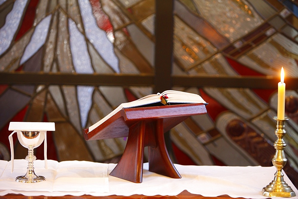 Eucharist, Chapel of the Holy Spirit, Anglican Church of St. James, Sydney, New South Wales, Australia, Pacific