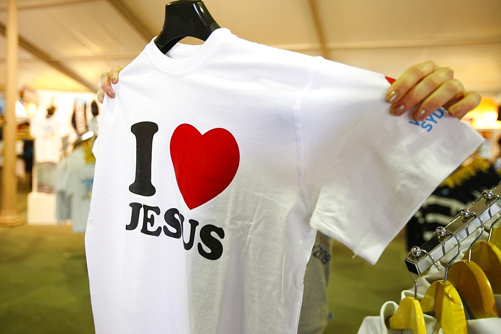 I Love Jesus T-shirt, Sydney, New South Wales, Australia, Pacific