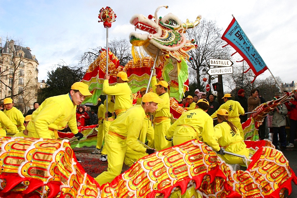 Chinese New Year, Paris, France, Europe