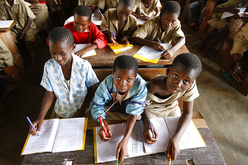 African school, Lome, Togo, West Africa, Africa