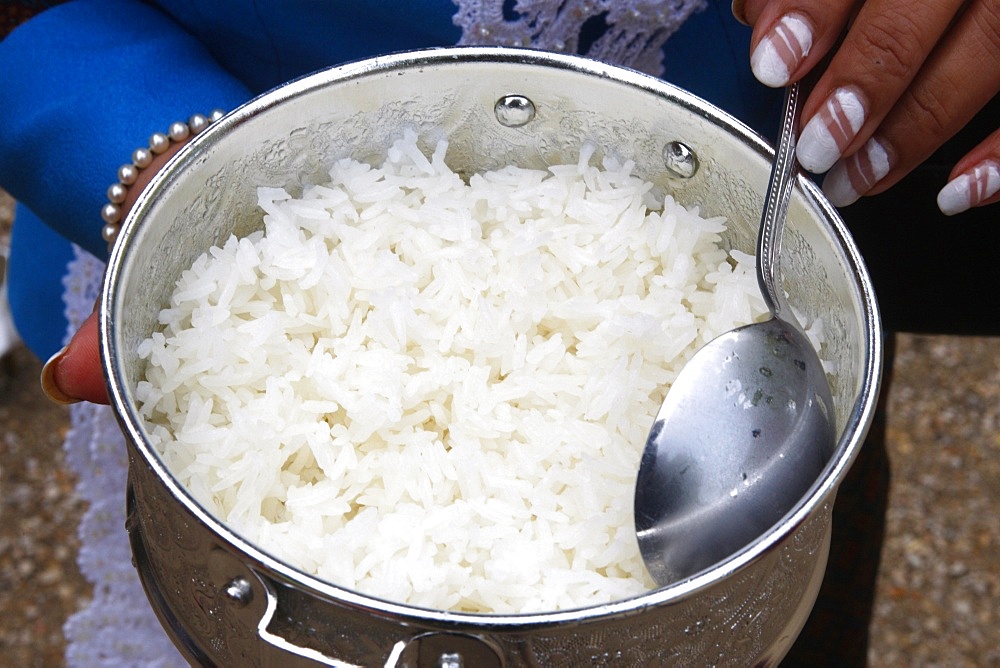 Cooked rice, Paris, France, Europe