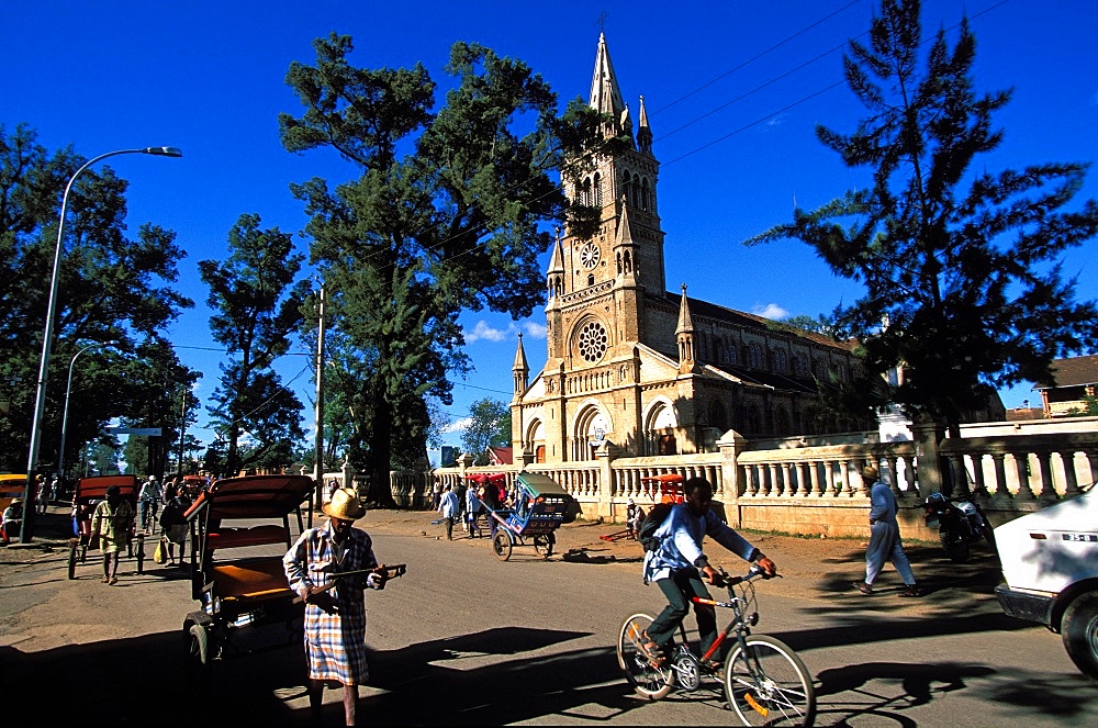 Antsirabe church , Madagascar, Africa