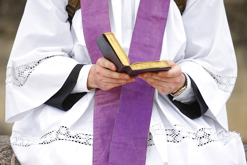 Priest's Bible, Paris, France, Europe