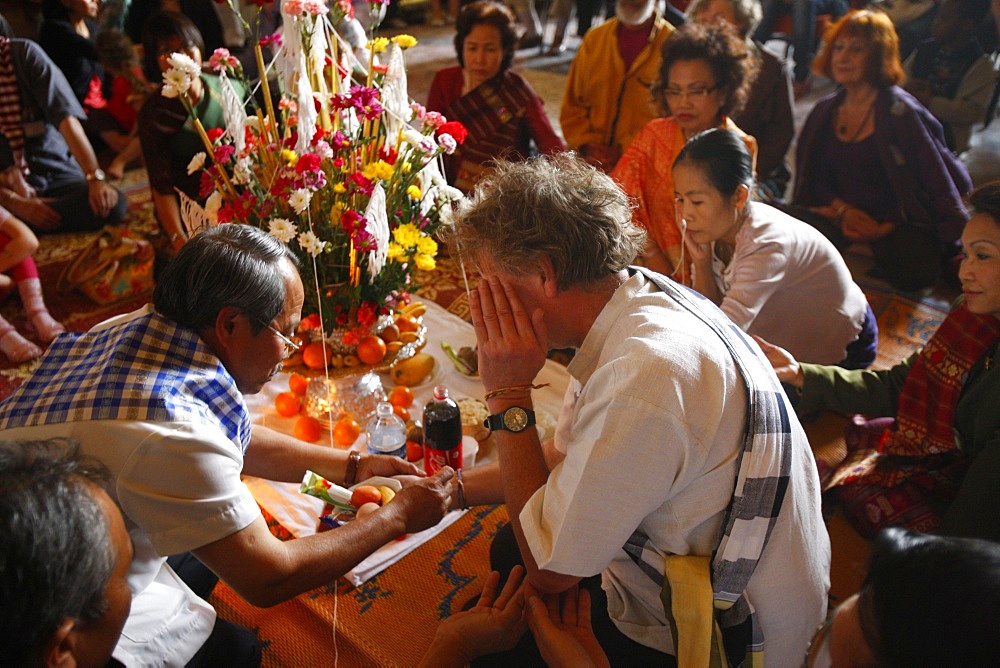 Lao Buddhist ceremony, Paris, France, Europe