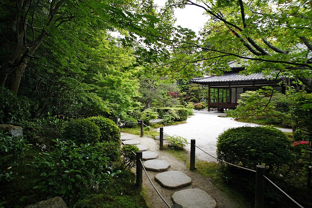 Tenjuan garden in Nanzen Ji temple, Kyoto, Japan, Asia