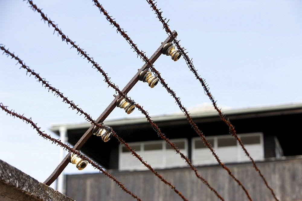 Electric Fence at Mauthausen, Austria, Europe