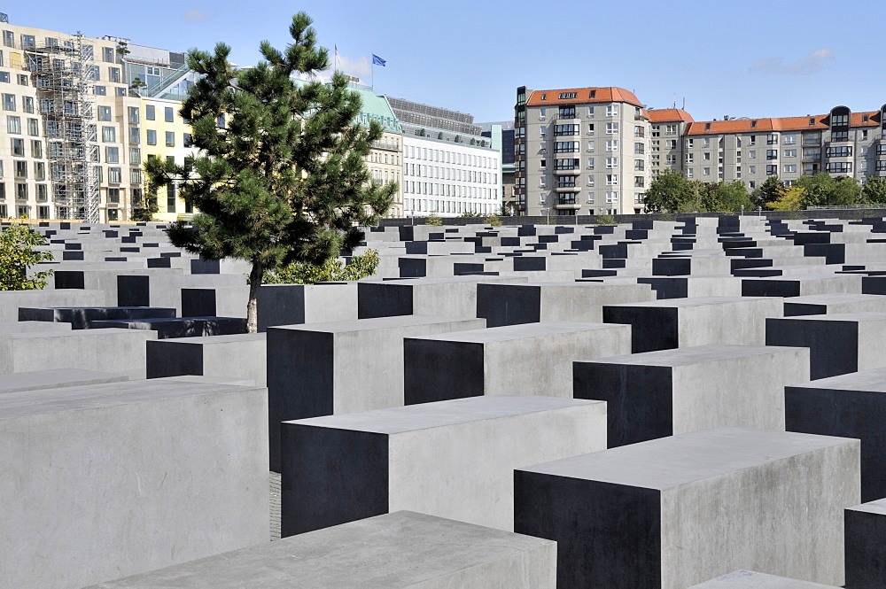 Holocaust Memorial in central Berlin, Germany, Europe