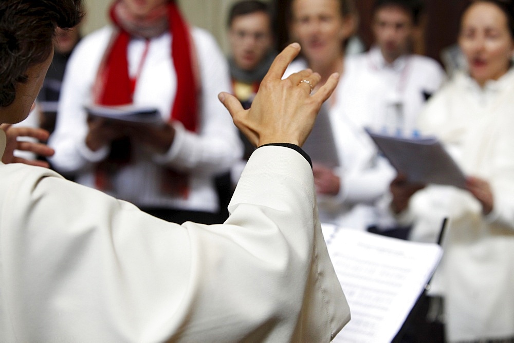 Choir in San Filippo Neri church, Turin, Piedmont, Italy, Europe