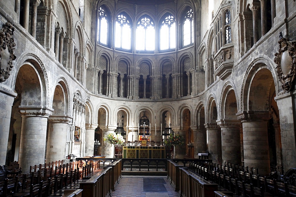 Priory Church of St. Bartholomew the Great, built in 1123, London, England, United Kingdom, Europe