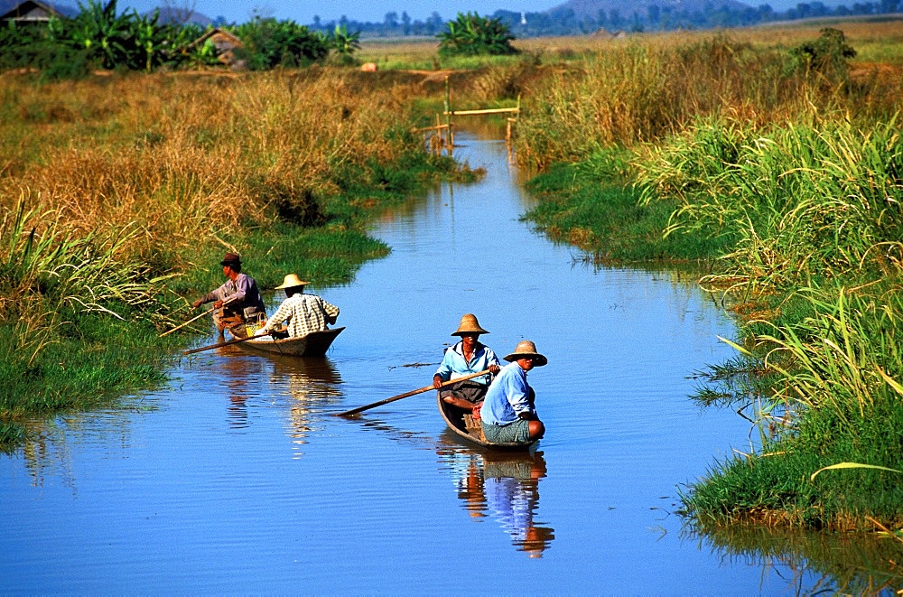 Inle Lake, Nyaungshwe, Shan States, Myanmar, Asia