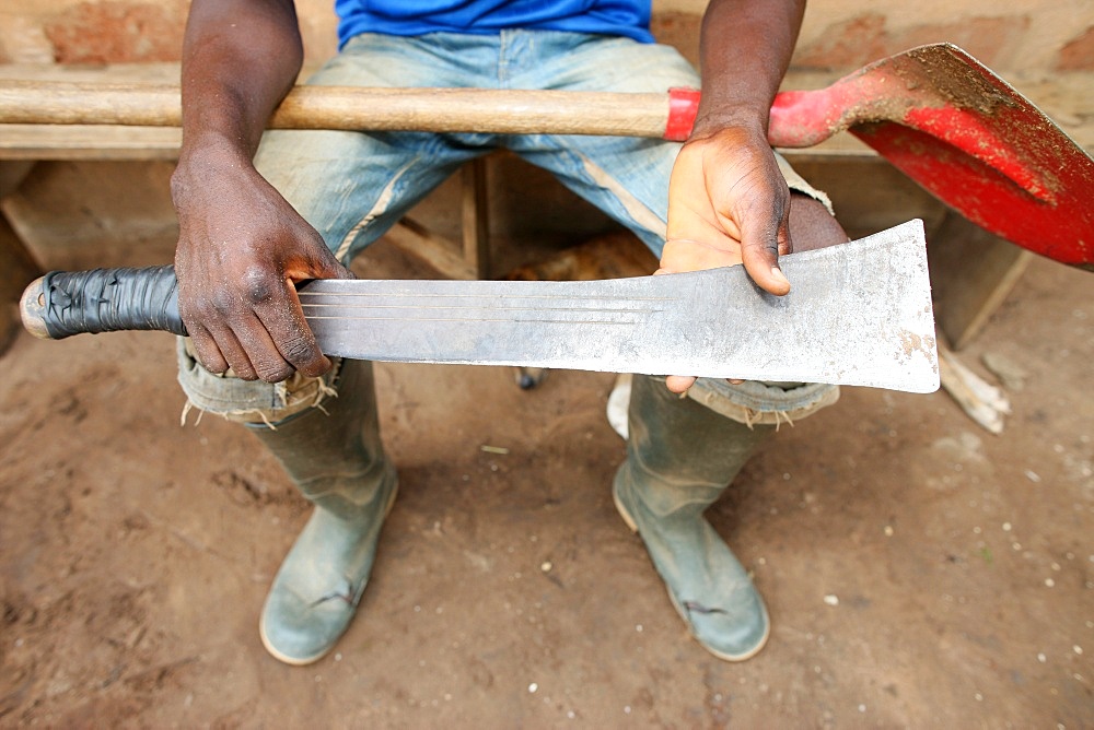 Farmer's knife, Tori, Benin, West Africa, Africa