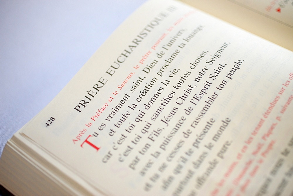 Prayer book, Paris, France, Europe