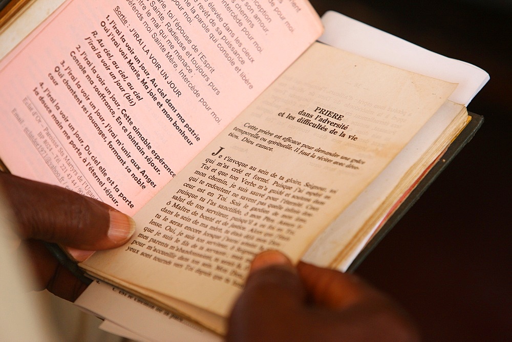 Prayer book, Lome, Togo, West Africa, Africa