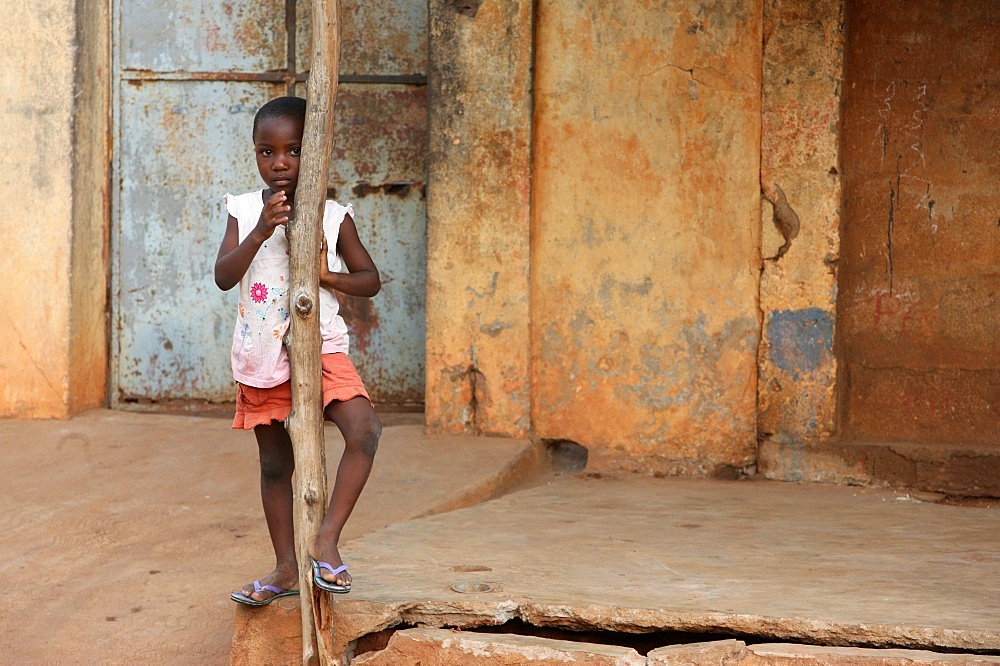 African girl, Lome, Togo, West Africa, Africa