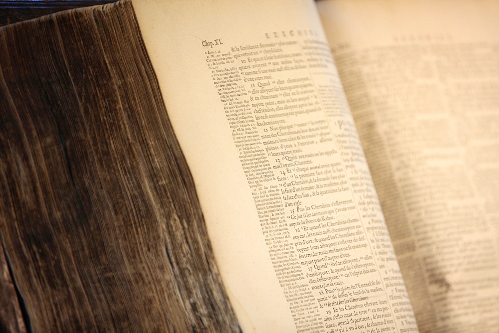 Old Bible, Paris, France, Europe