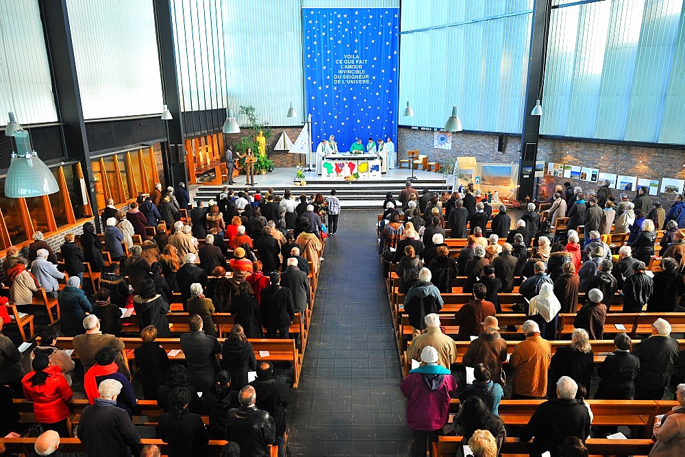 Catholic Mass for all nations, Paris, France, Europe