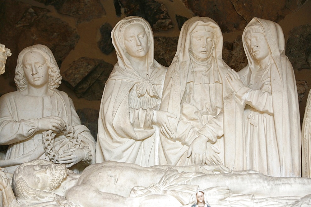 Christ's entombment, Les Sauvages, Rhone, France, Europe