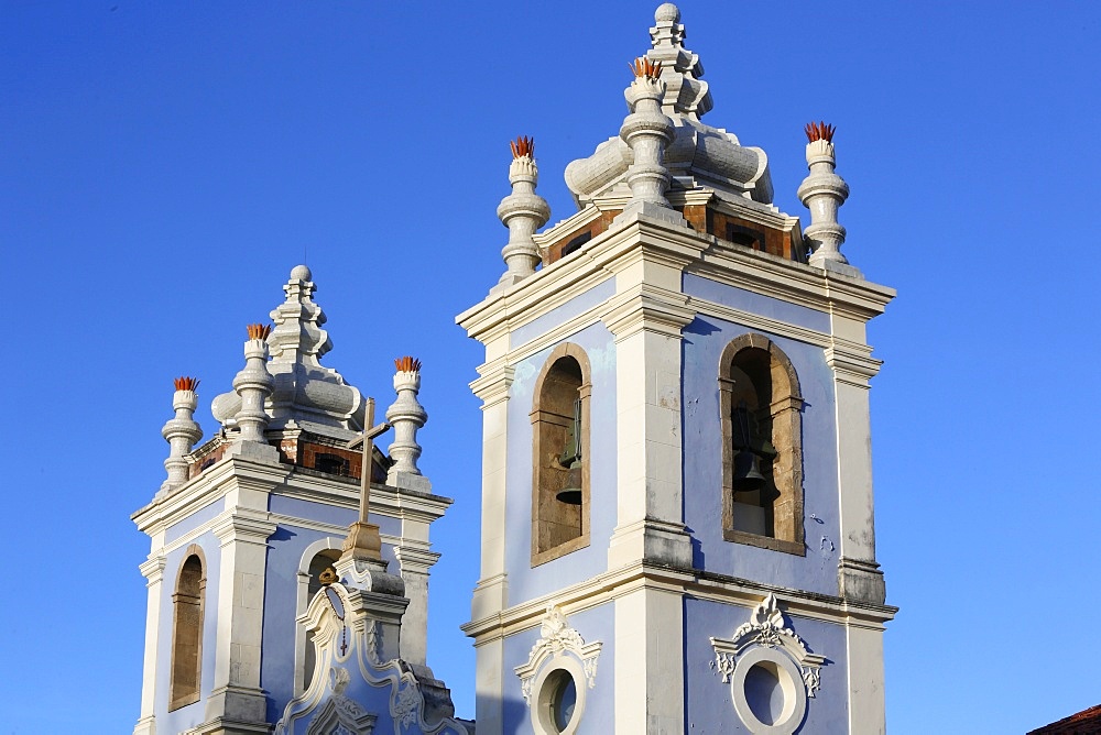 Rosario dos Pretos church in Pelourinho, Salvador, Bahia, Brazil, South America