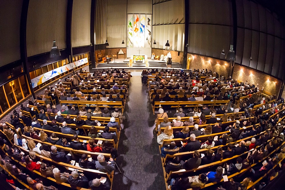 Catholic Mass, Paris, France, Europe