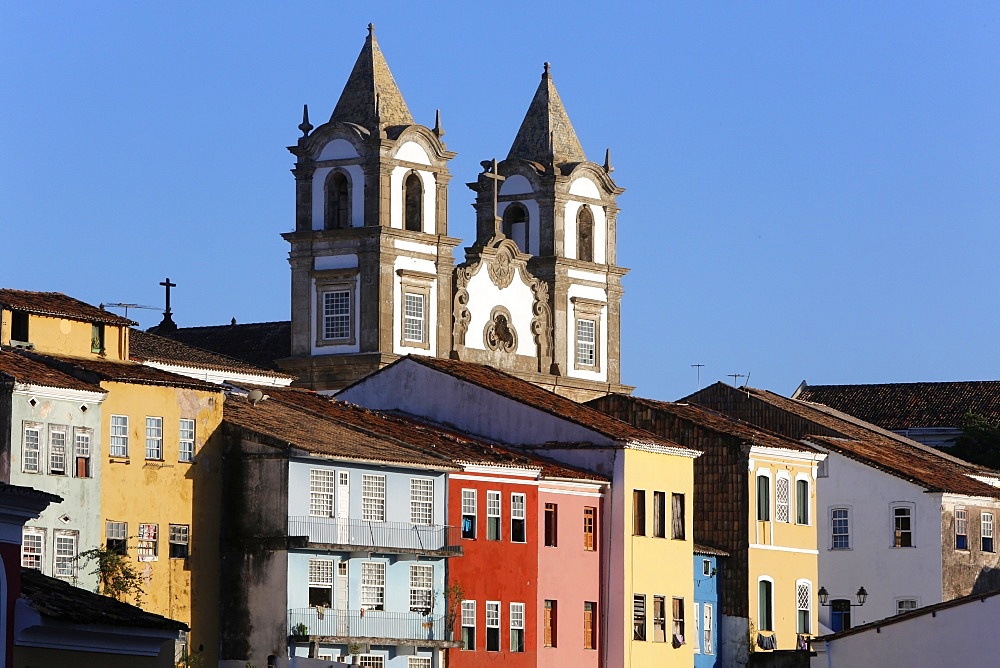 Pelourinho, the historical center of Salvador, UNESCO World Heritage Site, Bahia, Brazil, South America