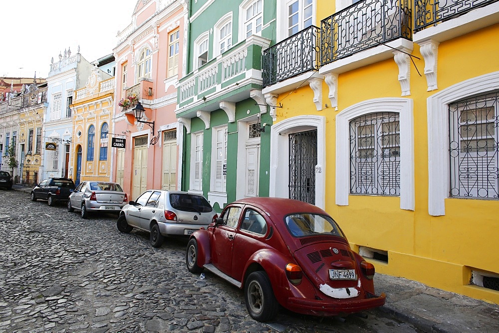 Pelourinho, UNESCO World Heritage Site, the historical center of Salvador, Bahia, Brazil, South America