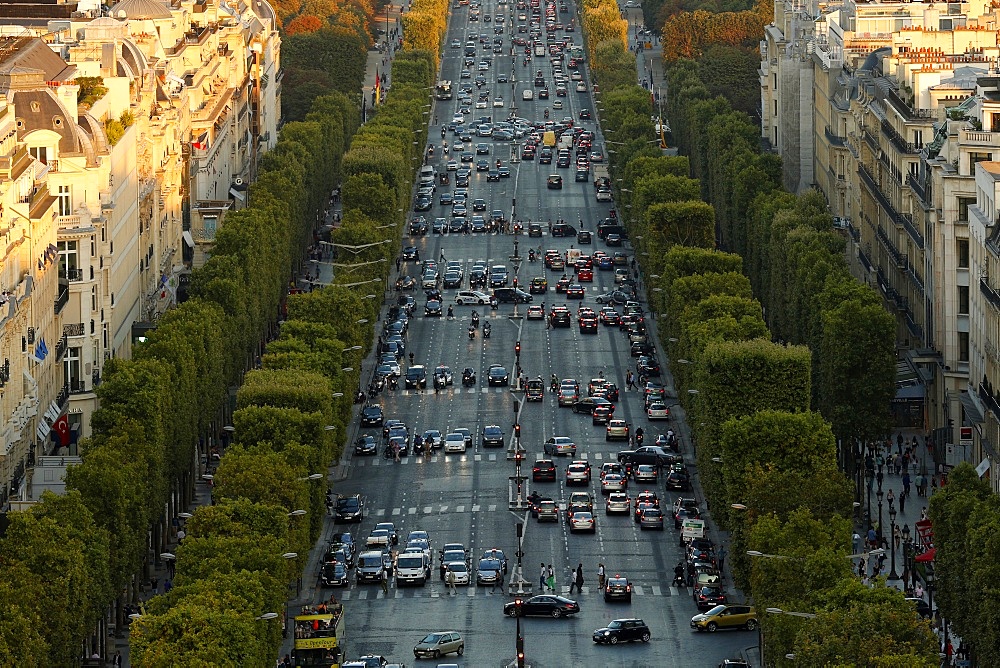 The Champs-Elysees, Paris, France, Europe