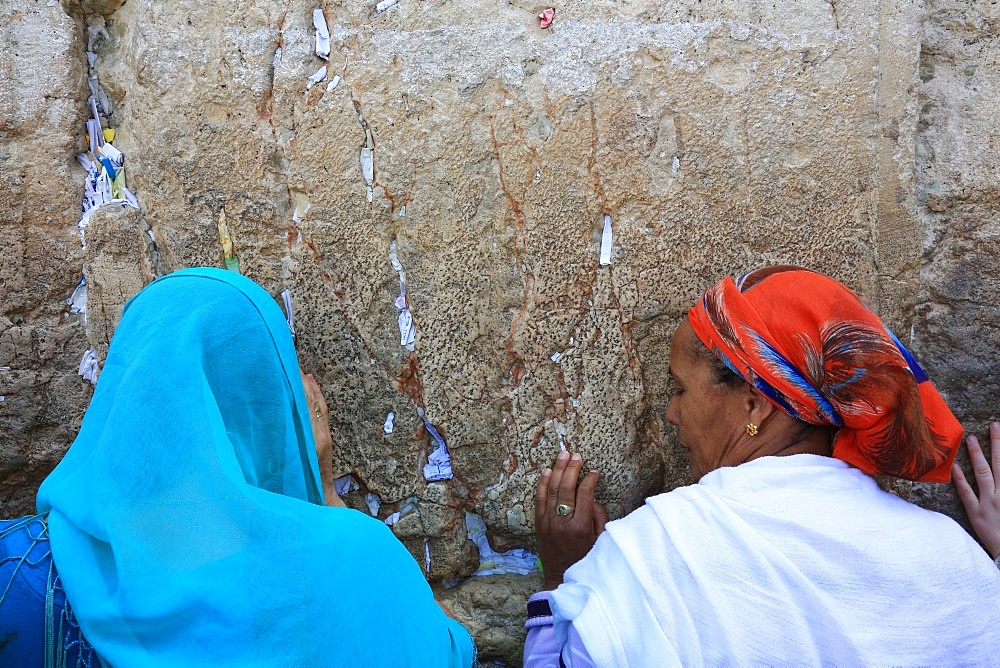 Women's Section of the Western Wall in Jerusalem, Israel, Middle East