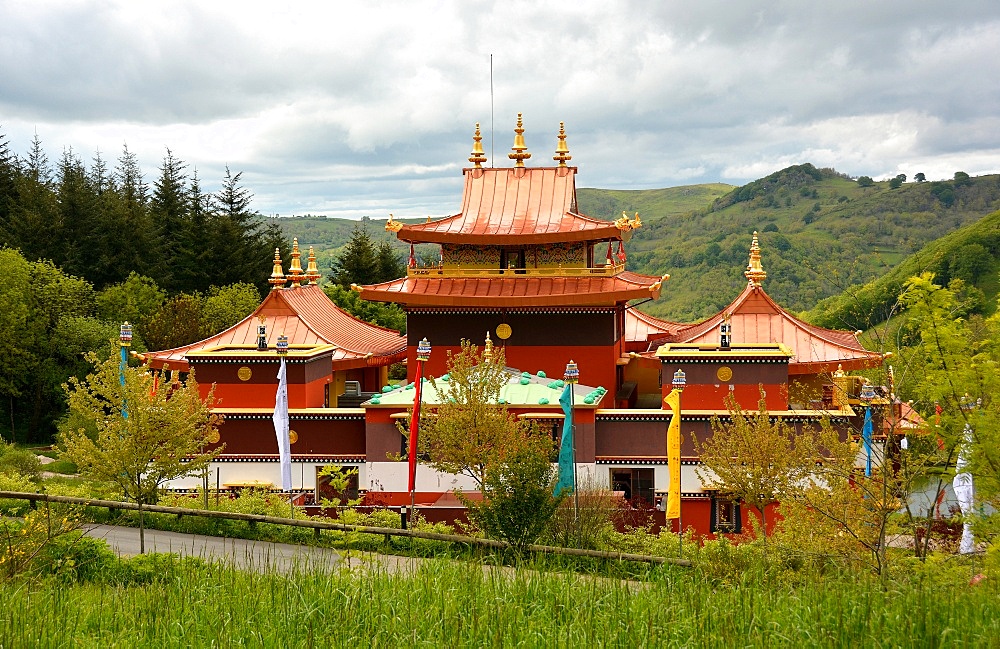 Lerab Ling Buddhist Monastery, Roqueronde, Herault, Languedoc, France, Europe