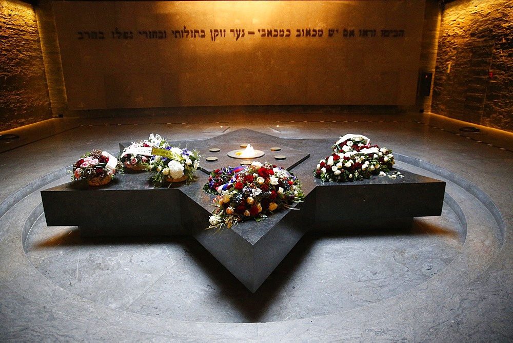 The Crypt, The Shoah Memorial, Paris, France, Europe