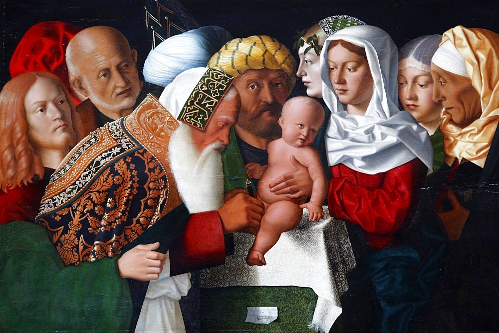 The Circumcision by Bartolomeo Veneto, painted 1506, Pais, France, Europe