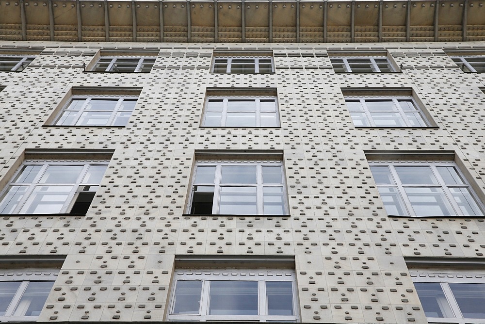 The Austrian Postal Savings Bank building, a famous modernist building in Vienna, built by the architect Otto Wagner, Vienna, Austria, Europe