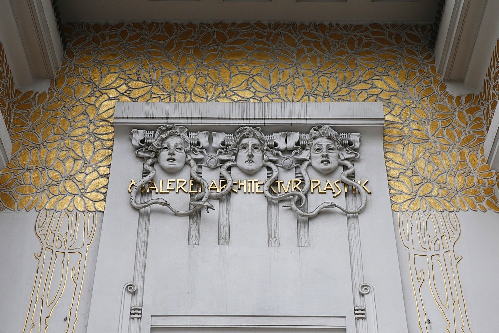 The Secession building designed by Joseph Maria Olbrich in 1897, Vienna, Austria, Europe