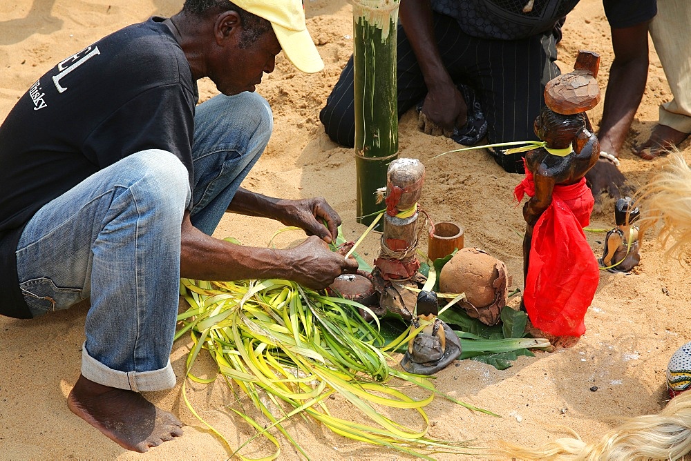 Ouidah Voodoo festival, Ouidah, Benin, West Africa, Africa